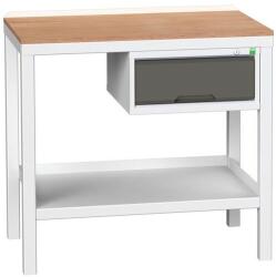 bott Műhelyasztal Bott Verso Weld, 93 x 100 x 60 cm, 1 szekrény, multiplex, szürke-antracit - manutan - 407 327 Ft