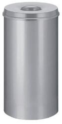 VEPA BINS TŰZÁLLÓ FÉM SZEMETES, 50 L, SZÜRKE