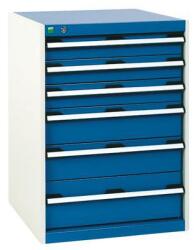 bott SL-66 fiókos műhelyszekrény, 90 cm magas, 6 fiókos
