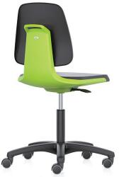 Bimossa Munkaszék Bimos Labsit 9123, háttámla Flex 3D funkcióval, Supertec huzat, alumínium kereszt, zöld/antracit - manutan - 170 256 Ft
