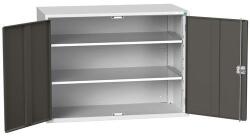 bott Műhelyszekrény polcokkal Bott Verso, 100 x 130 x 55 cm, 2 polc, szürke-antracit