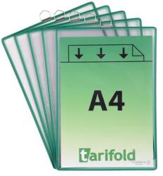 Tarifold Bemutatótábla Tarifold A4, fÜllel, zöld