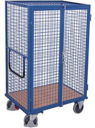 Cordes Magas ketreces kocsi lengőajtókkal, 500 kg-ig, 111, 5 x 81 x 181 cm, kék