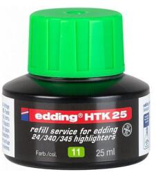 edding HTK 25 tartalék festék szövegkiemelőhöz, neonzöld