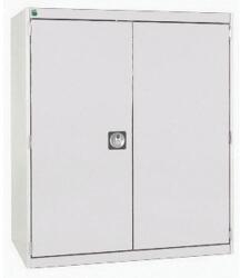 bott Cubio műhelyszekrény, 120 x 105 x 52, 5 cm, perforált ajtó, szürke-szürke