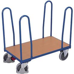 Cordes Platform kocsi négy saroktartóval, 500 kg-ig, 103 x 106 x 60 cm, kék