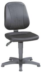 Bimossa Munkaszék Bimos Unitec 9650 siklóval, lábtartó nélkül, szövet, fekete