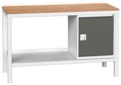 bott Műhelyasztal Bott Verso Weld, 93 x 150 x 60 cm, 1 szekrény, multiplex, szürke-antracit - manutan - 539 598 Ft