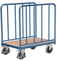 Cordes Platform kocsi két megerősített falú, 400 kg-ig, 104, 5 x 106 x 60 cm, kék