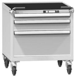 POLAK Műhelykocsi ZBM59-1, 36x36D, 731 x 753 x 810 mm, szürkésszürke