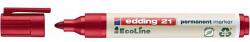 edding EcoLine 21 alkoholos marker, piros