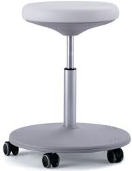 Bimos Munkaszék Bimos Labster 9107 kerekekkel, műbőr, fehér