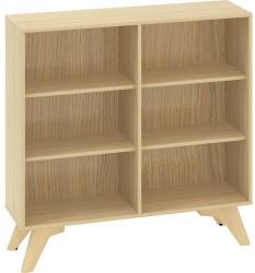 Alfa Office Alacsony, nyitott szekrény Alfa Root, 2 polc, 120 x 45 x 121, 5 cm, tölgy