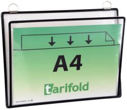 Djois Bemutatótábla Tarifold A4, két fÜllel, fekete