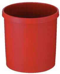 Vepabins KEREK MŰANYAG SZEMETES, 18 l, PIROS