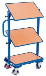 Cordes Polcos kocsi ferde polcokkal, 3 polc, kék