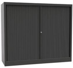 Robberechts Szekrény redőnnyel, polcok nélkül, 69 x 120 x 46 cm, antracit
