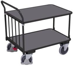 Variofit PV03 polcos kocsi, 2 polc, 400 kg-ig, 130, 5 x 70, 5 x 103 cm, szürke