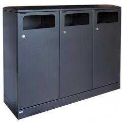 BICA Kültéri szemetes, Bica 713, 3x100 l