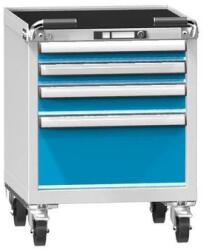 POLAK Műhelykocsi ZAM59-2, 27x27D, 578 x 600 x 785 mm, szürkéskék