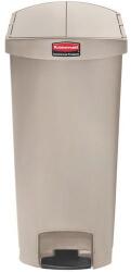 Rubbermaid STEP ON Műanyag szemeteskuka, 68 l - Bézs - Rubbermaid