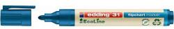 edding 31 EcoLine alkoholos marker flipcharthoz, kék