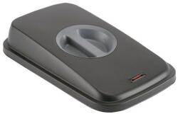 Vileda GEO szemetes fedél, fekete/szürke, 55 l