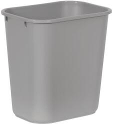 Rubbermaid Soft műanyag szemetes kosár, szürke, 27 l térfogat