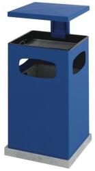 VEPA BINS Szemetes hamutartóval, levehető fedéllel, 80 l, kék
