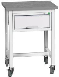 bott Mobil műhelyasztal Bott Verso Storage, 93 x 70 x 60 cm, 1 fiók, linóleum, szürke-szürke