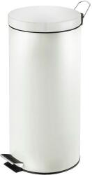 V-Part Pedálos szemetes, 30 l, fehér