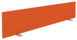 Alfa Office Alfa 630 asztalparaván, 140 x 30 cm, narancssárga