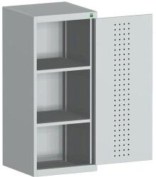 bott Műhelyszekrény Bott Cubio, 120 x 52, 5 x 52, 5 cm, perforált ajtó, szürke-szürke