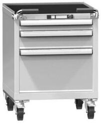 POLAK Műhelykocsi ZAM59-1, 27x27D, 578 x 600 x 785 mm, szürkés-szürke