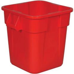 Rubbermaid Square műanyag konténer, 106 l térfogat, piros