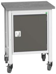 bott Mobil műhelyasztal Bott Verso Storage, 93 x 70 x 60 cm, 1 szekrény, linóleum, szürke-antracit