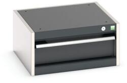 bott Műhely fiókos szekrény Bott Cubio, 25 x 52, 5 x 52, 5 cm, 1 fiók, szürke-antracit