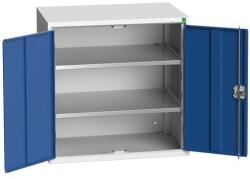 bott Műhelyszekrény polcokkal Bott Verso, 80 x 80 x 55 cm, 2 polc, szürke-kék