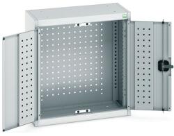 bott Cubio akasztós szekrény, perforált hátlap, 70 x 65 x 32, 5 cm, szürke-szürke