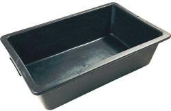 Taliaplast Fekete Talia műanyag kád, űrtartalom: 25 L