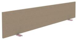Alfa Office Alfa 630 asztalparaván, 160 x 30 cm, cappuccino