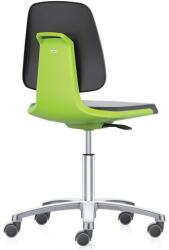 Bimossa Munkaszék Bimos Labsit 9123, háttámla Flex 3D funkcióval, Supertec huzat, alumínium kereszt, zöld/antracit - manutan - 163 957 Ft