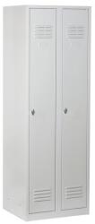 Duro Vario Hegesztett öltözőszekrény DURO VARIO, szürke/szürke, elfordítható zár