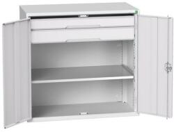 bott Fiókos műhelyszekrény Bott Verso, 100 x 105 x 55 cm, 1 polc, 2 fiók, szürke-szürke