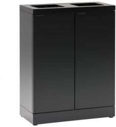 BICA 871 szelektív hulladékgyűjtő szemetes, 2x45 l