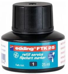 edding FTK 25 tartalék festék táblamarkerekhez, fekete
