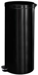 ALDA Basic fém szemétkosár, űrtartalom 30 l, fekete