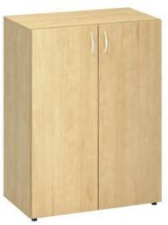 Alfa Office Alfa 500 közepes, széles szekrény, 106, 3 x 80 x 47 cm, ajtóval, vadkörte mintázat