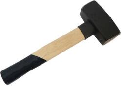 TopTrade kétoldalas ráverő kalapács, fa nyéllel, 1 500 g