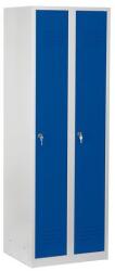 Duro Vario Hegesztett öltözőszekrény DURO VARIO, szürke/kék, hengerzár
